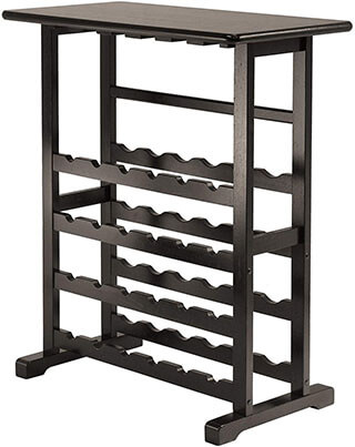 Winsome Vinny Wine Rack Table