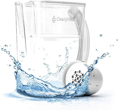 Clearly Filtered Water Filter Pitcher