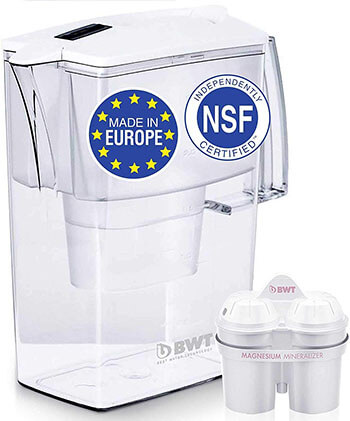 BWT Award -Winning Austrian Quality Compact Water Filter Pitcher