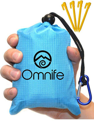 Omnife Premium Pocket Beach Blanket