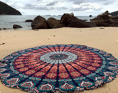 Raajsee Beach Towel Blanket