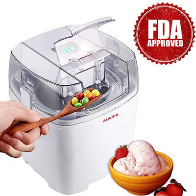 Aucma Ice Cream Maker Machine