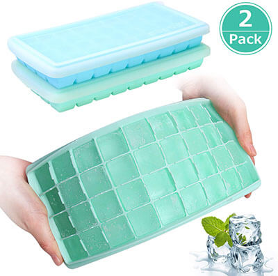 GDREAMT Ice Cube Trays with Lids