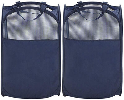 STORAGE MANIAC Pop-Up Mesh Foldable Laundry Hampers