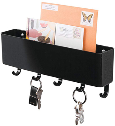 mDesign Wall Mount Organizer