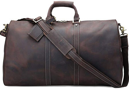 Polare Duffle Leather Bag