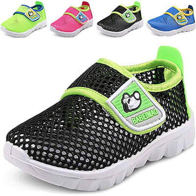 DADAWEN Baby's Boy's & Girl's Breathable Mesh Running Water Shoe