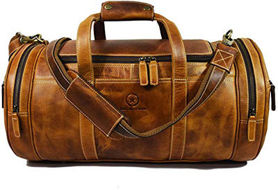 Aaron Leather Travel Bag