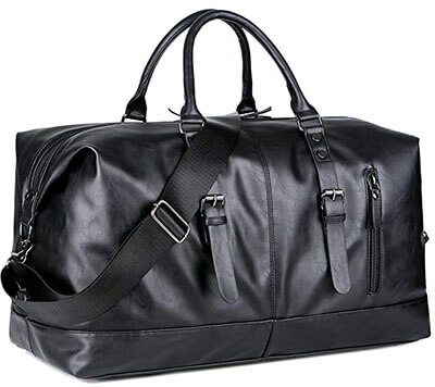 BAOSHA PU Leather Duffle Bag