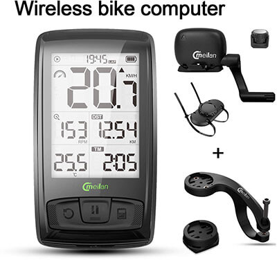 Meilan M4 ANT+ BLE4.0 Wireless Bike Computer