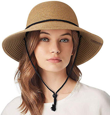 Furtalk Women's Wide Brim Sun Hat