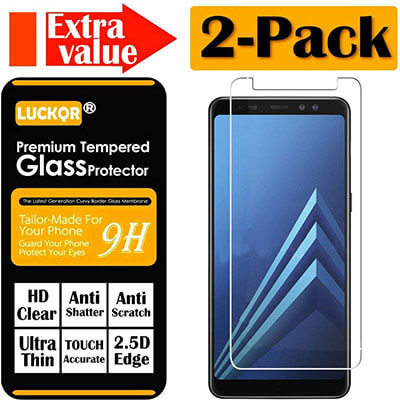 LuckQR® Premium HD Clear Tempered Glass Screen Protector