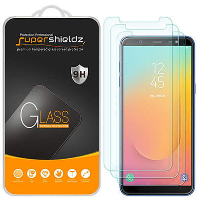 Supershieldz Samsung Galaxy J8 (2018) Tempered Glass Screen