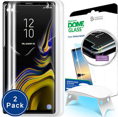 Dome Glass Note 9 Glass Screen Protector