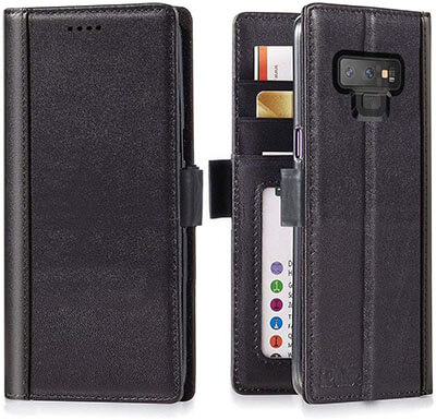 iPulse Journal Series Galaxy Note 9 Wallet Case