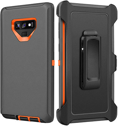 FOGEEK Galaxy Note 9 Case, Heavy Duty Rugged Armor Full Body Case