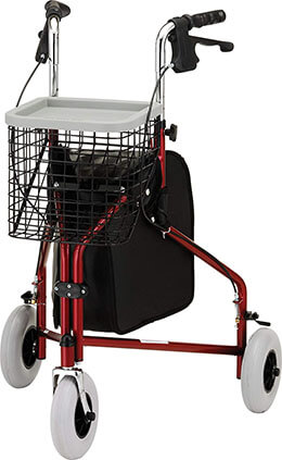 NOVA Traveler 3 Wheel Rollator Walker