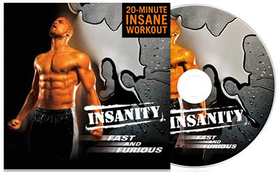 Beachbody INSANITY Fast Furious DVD Workout