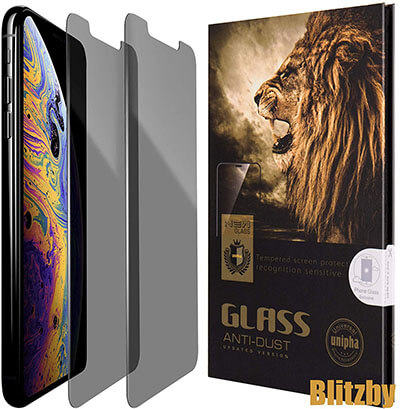 Blitzby iPhone XS Max Privacy Anti Spy Screen Protector