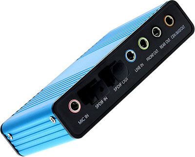 Optimal Shop USB 2.0 External Sound Card