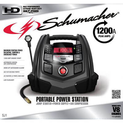 Schumacher Portable Power Station 1200-Amp