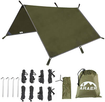ARAER Hammock Rain Fly Tent