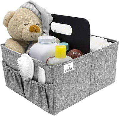 Sorbus Baby Diaper Caddy Organizer