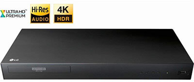 LG 2017 4K UHD 3D Blu-ray Player