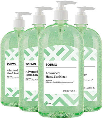 Solimo-Amazon Brand Hand Sanitizer