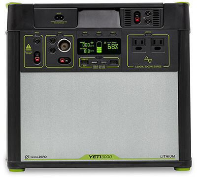 Goal Zero Yeti Lithium Portable Power Station Mobile App Enabled