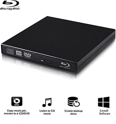 Cisasily External Blu-ray Drives, Blu-Ray Player