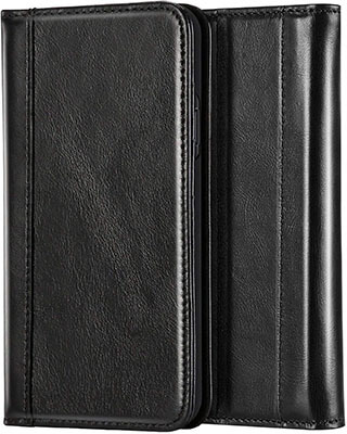 ProCase Vintage Genuine Leather Case for iPhone XS Max Wallet with Folding Flip Case