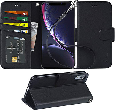 Arae Wallet Case for iPhone XR
