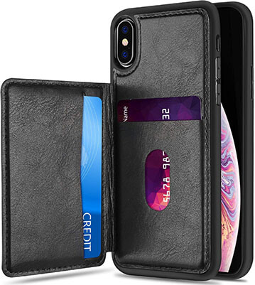 ProCase Leather Wallet Case for iPhone XS Max with Protective Back Cover