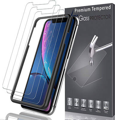 LK Double Defense Screen Protector for iPhone XR 6.1