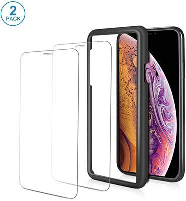 Fencos Screen Protector for iPhone XS Max, 9H Tempered Glass Screen Protector