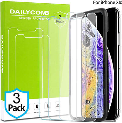 DailyComb iPhone XS/X Screen Protector