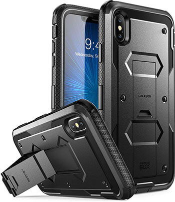 i-Blason iPhone XS Max Case, [Armor box] with Built-in Screen Protector