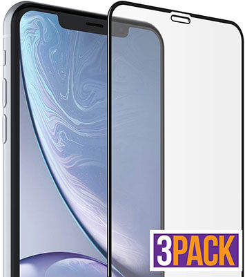 FlexGear Glass Screen Protector for iPhone XR