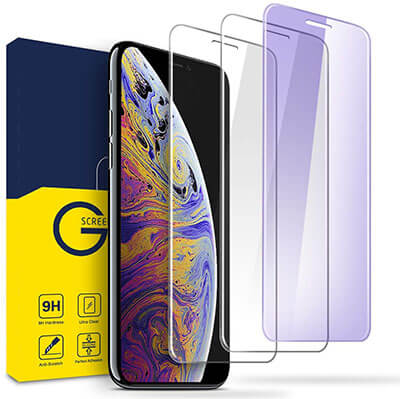 Ejfete Screen Protector Compatible with iPhone XS Max