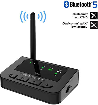 Giveet 265 Feet Plug & Play Long Range Bluetooth Transmitter Receiver