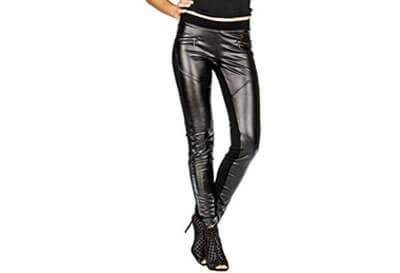 Womens Leather Pant 