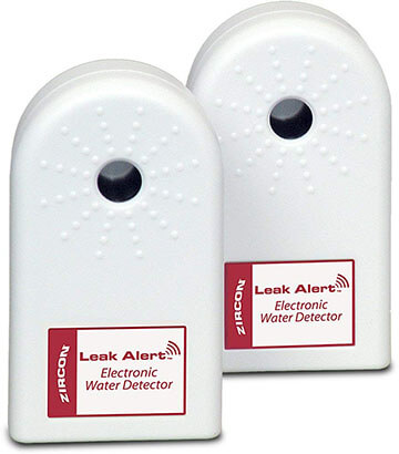 Zircon Water Leak Alert Electronic Water Detectors