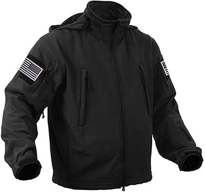 Rothco Special Ops Tactical Jacket with Patches Bundle