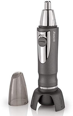 Fancii Professional Trimmer for Nose and Ear Hair, with Bright, LED light