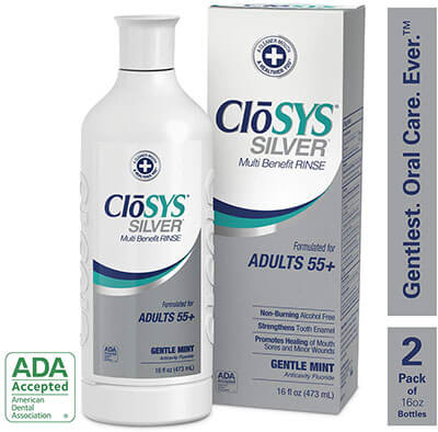 CloSYS Silver Fluoride Mouthwash