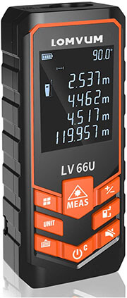 Lomvum Laser Measurer, 393 Feet