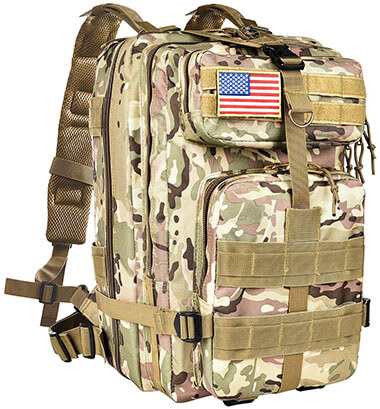 CVLIFE Military Tactical Army Molle Backpack