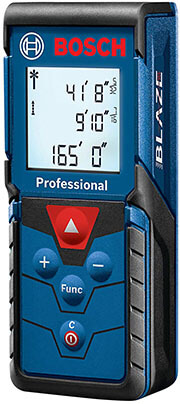 Bosch Blaze Pro GLM165-40Laser Distance Measure, 165-Feet