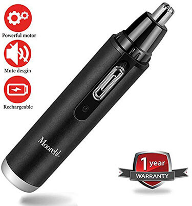 Moorehl Nose Hair Trimmer for Men and Women